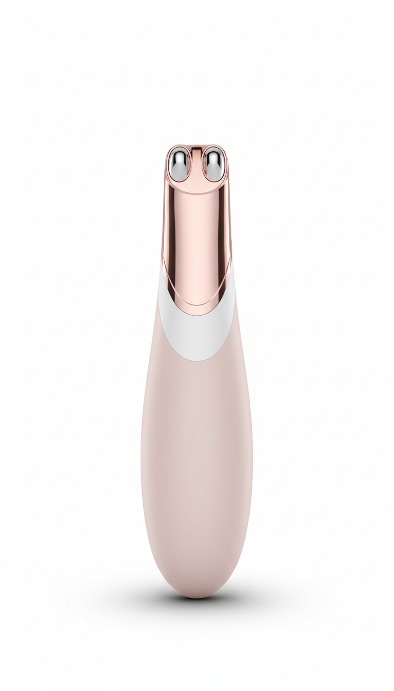 Precision microcurrent facial wand