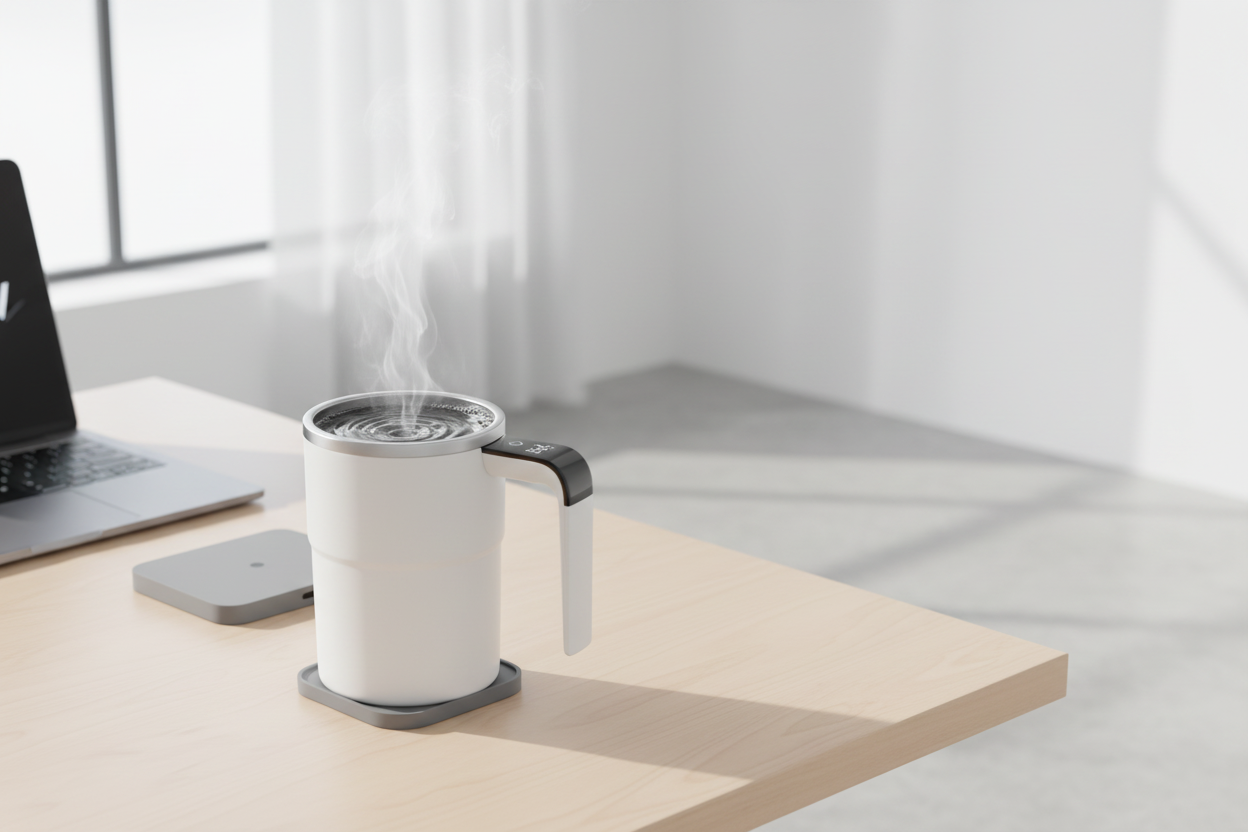 Premium smart mug lifestyle image