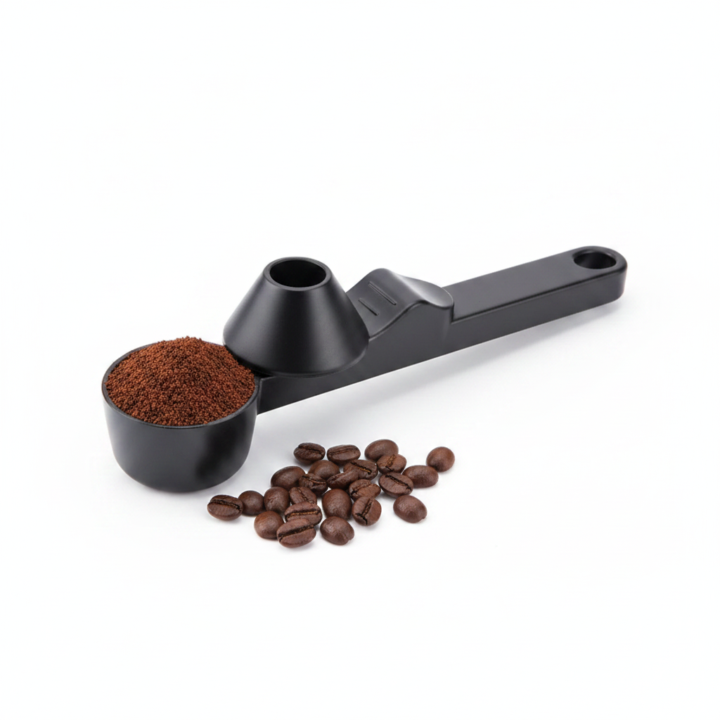 Sliding Coffee Funnel Spoon - Hero Shot